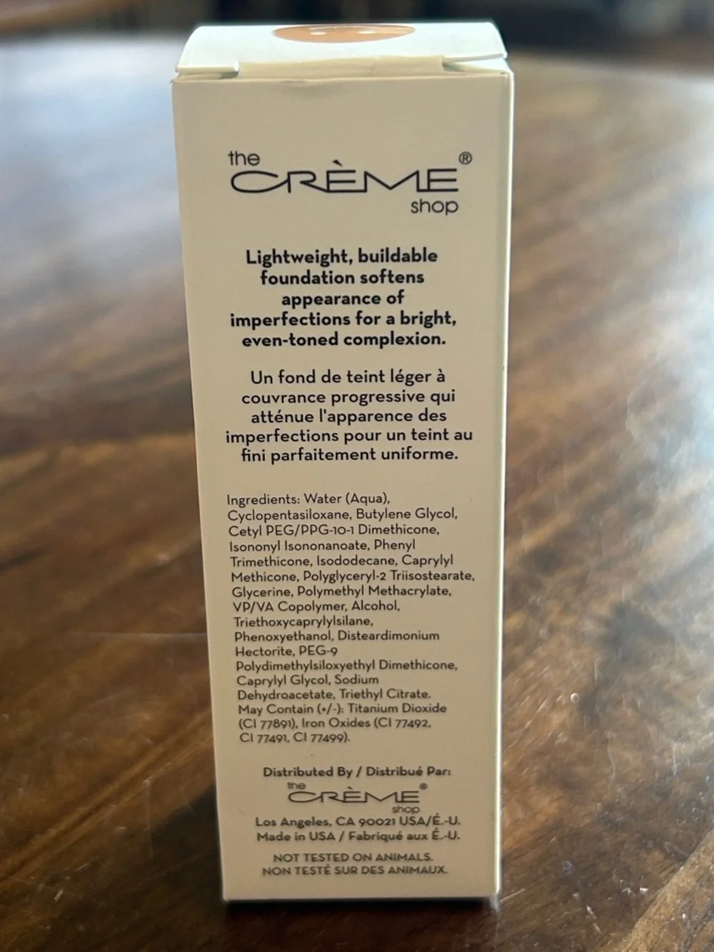 The Crème Shop Match Made Luminous Liquid Foundation | Shade 23 | NIB